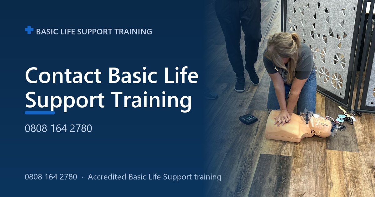Contact Us — Basic Life Support Training